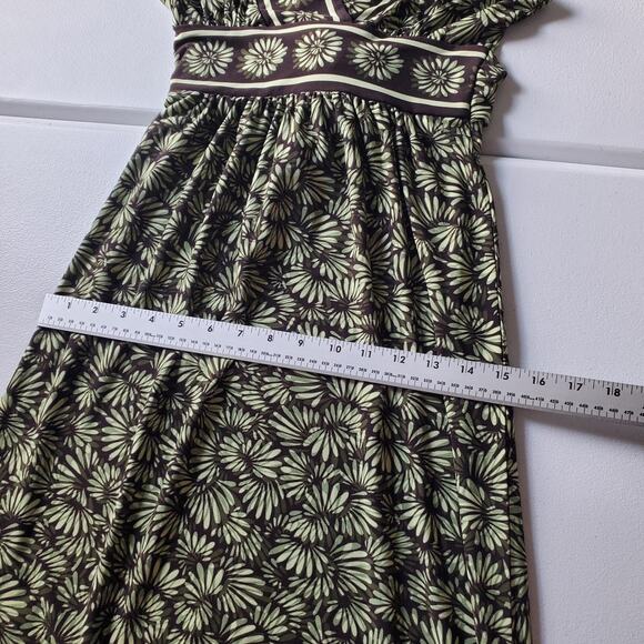 Y2K Babydoll Fairy Whimsy Dress Womens Small Floral Empire Waist Stretch Boho - Picture 6 of 10